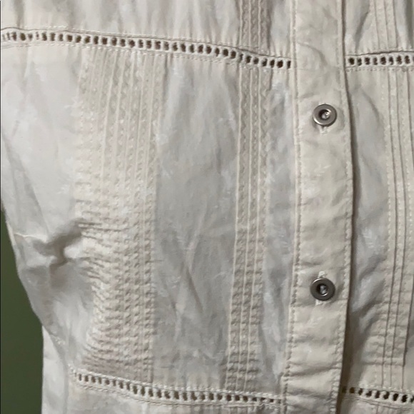 Tommy Hilfiger Denim Short Sleeved Eyelet Shirt - Picture 9 of 12